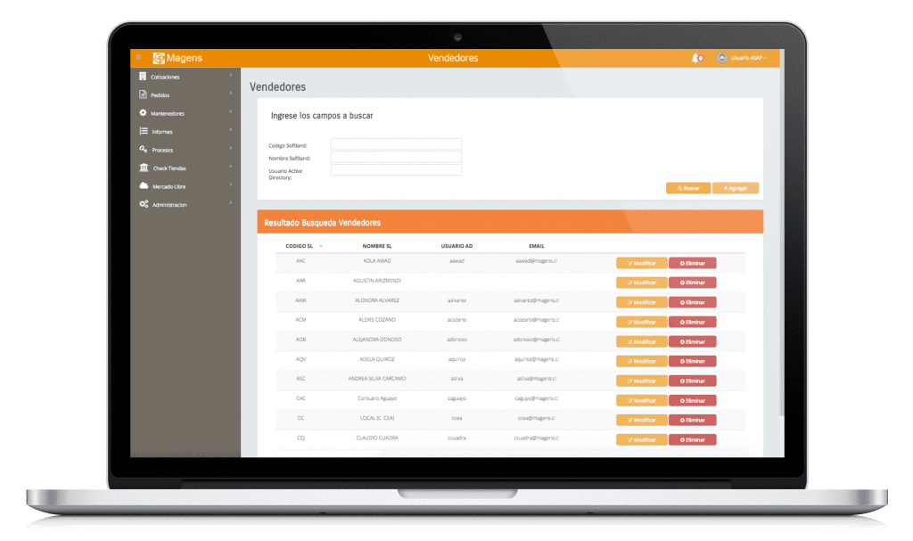 Magens: B2B ECommerce Python Web App | asap developers