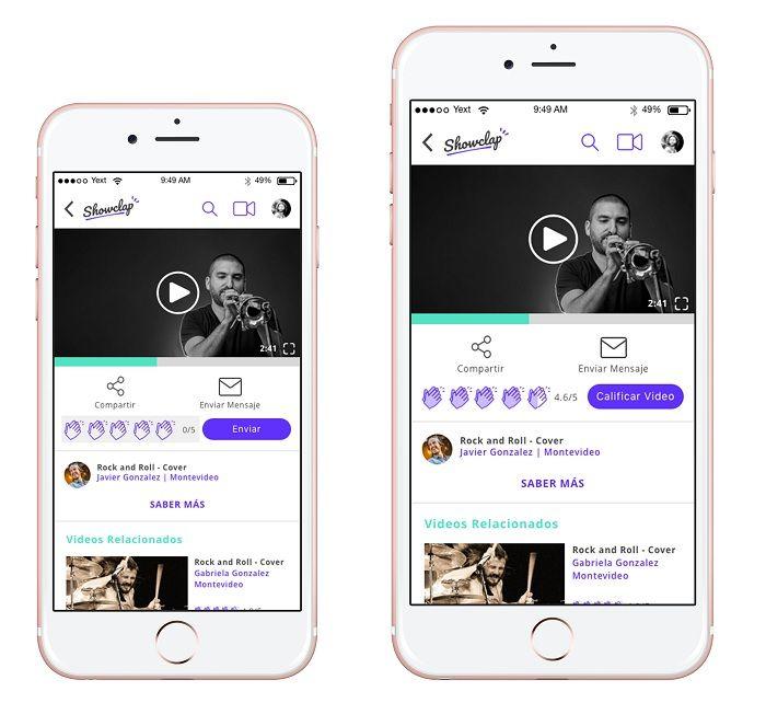Mobile App Video Sharing