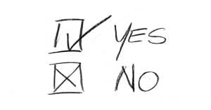 YES - NO checkbox