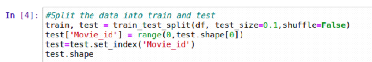 Python Recommendation Systems - asap developers